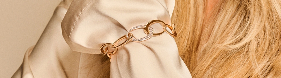 Roségouden armbanden