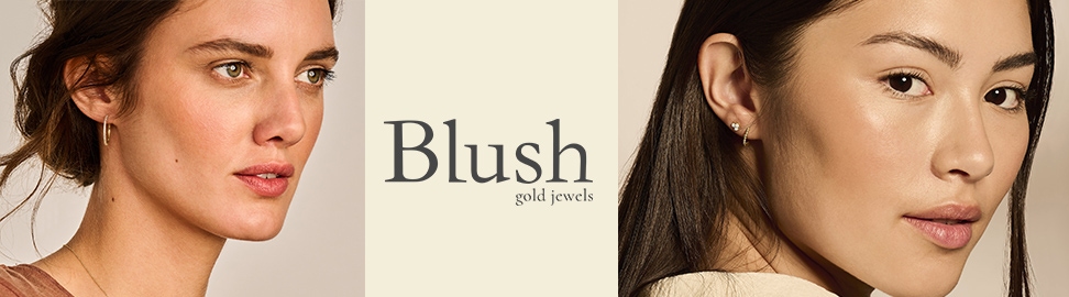 Blush oorbellen