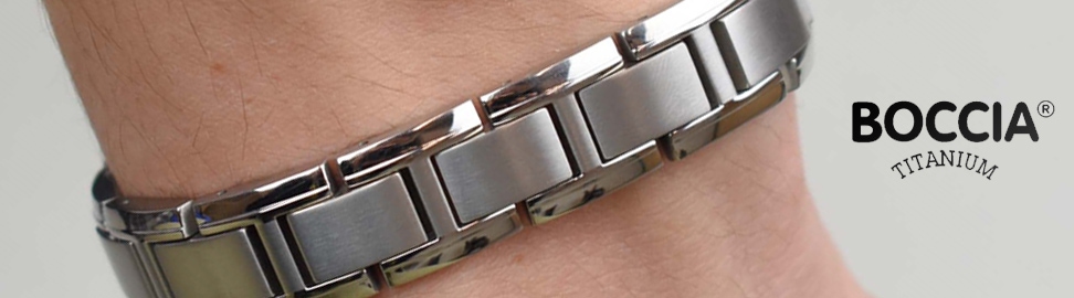 Boccia Titanium heren armbanden