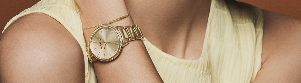 Goudkleurige horloges