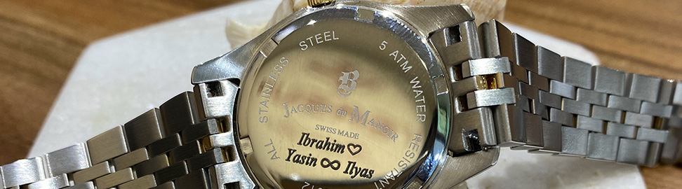 Horloge graveren