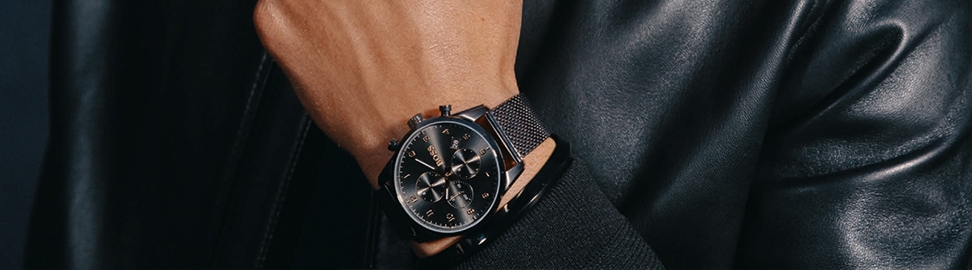 Zwarte horloges