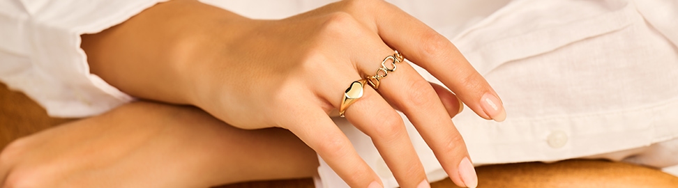 Ring met hartje