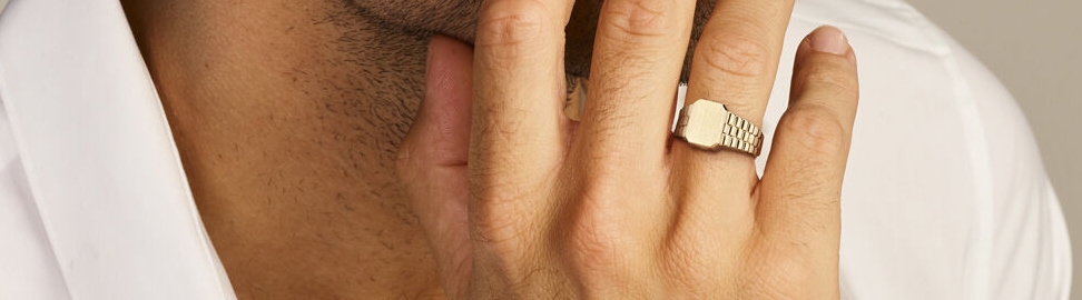 Gouden zegelringen heren