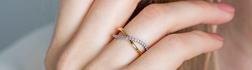 Zilver vergulde ringen