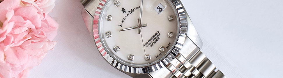 Zilverkleurige horloges