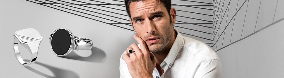 Zilveren zegelringen heren Zilveren zegelringen heren