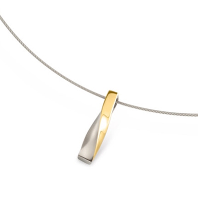 07018-02 Titanium bicolor hanger 22 mm