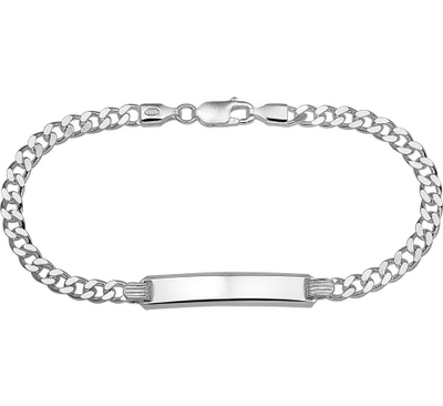 Treasure Collection TC-6740 Zilveren naamplaat armband