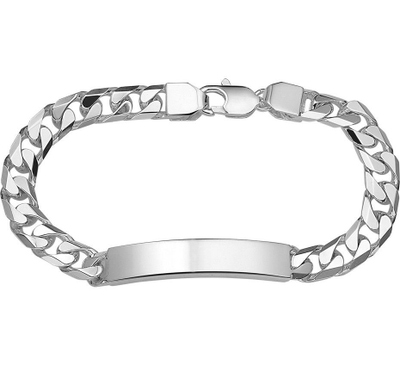 Treasure Collection TC-22340 Zilveren heren naamplaat armband