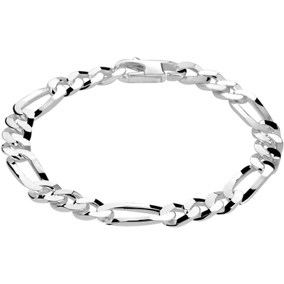 Treasure Collection TC-881549 Zilveren figaro armband heren 7 mm