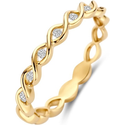 Blush 1259YZI 14k gouden aanschuifring met zirkonia 2,6 mm