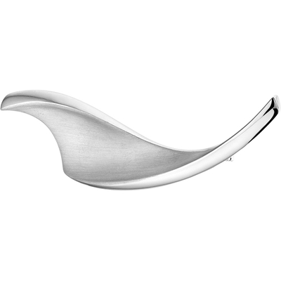 broche polimat zilver gerhodineerd