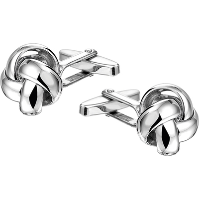 manchetknopen zilver gerhodineerd