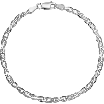 armband valkenoog 35 mm 18 cm zilver gerhodineerd