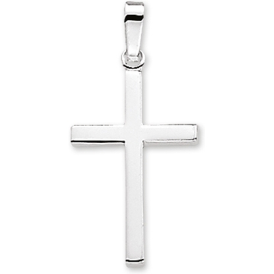hanger kruis zilver gerhodineerd