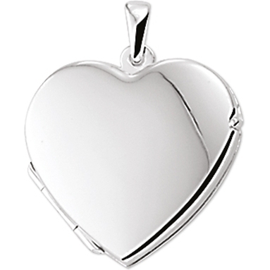 Treasure Collection TC-42604 Zilveren medaillon hart