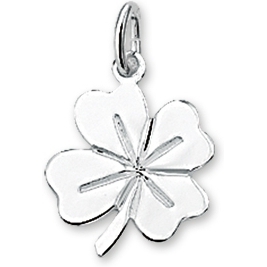 Treasure Collection TC-42589 Zilveren bedel klavertje