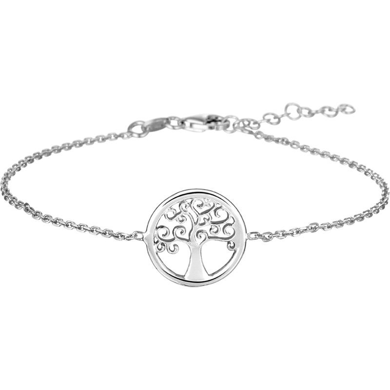 Treasure Collection TC-39490 Zilveren armband levensboom