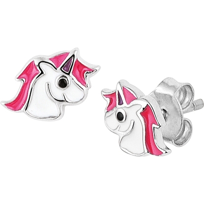 oorknoppen eenhoorn zilver gerhodineerd