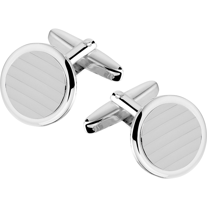 Treasure Collection TC-882303 Zilveren manchetknopen 16,5 mm