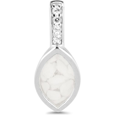 See You 142-S Zilveren moedermelk hanger zirkonia