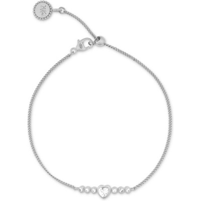 24Kae 22480S Moederdag special zilveren armband met hartje