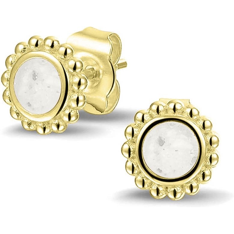 See You 303-SE-14Y 14k gouden oorknoppen met moedermelk