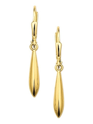 oorhangers 14K geelgoud