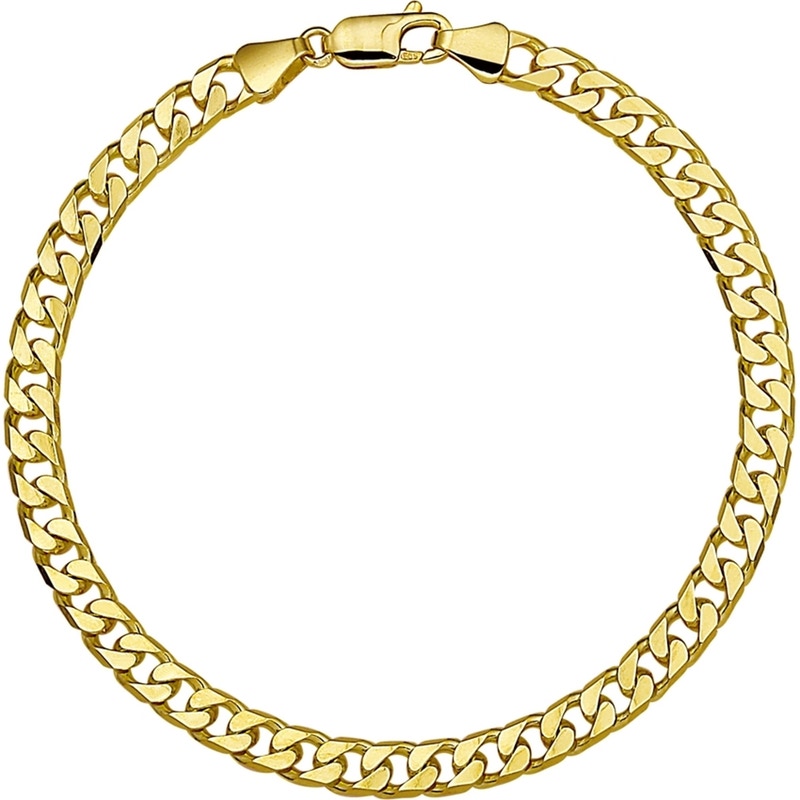 Treasure Collection TC-35032 Armband geslepen gourmet goud