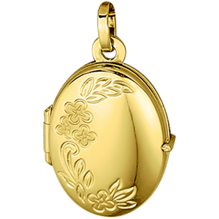 Treasure Collection TC-881603 14 karaat gouden medaillon ovaal 18,5 mm