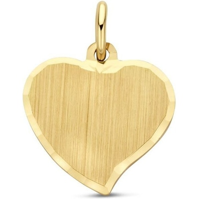 Treasure Collection TC-41861 Gouden graveerhanger hartje