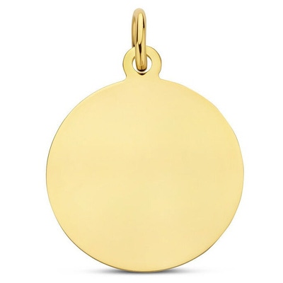 graveerhanger 14K geelgoud