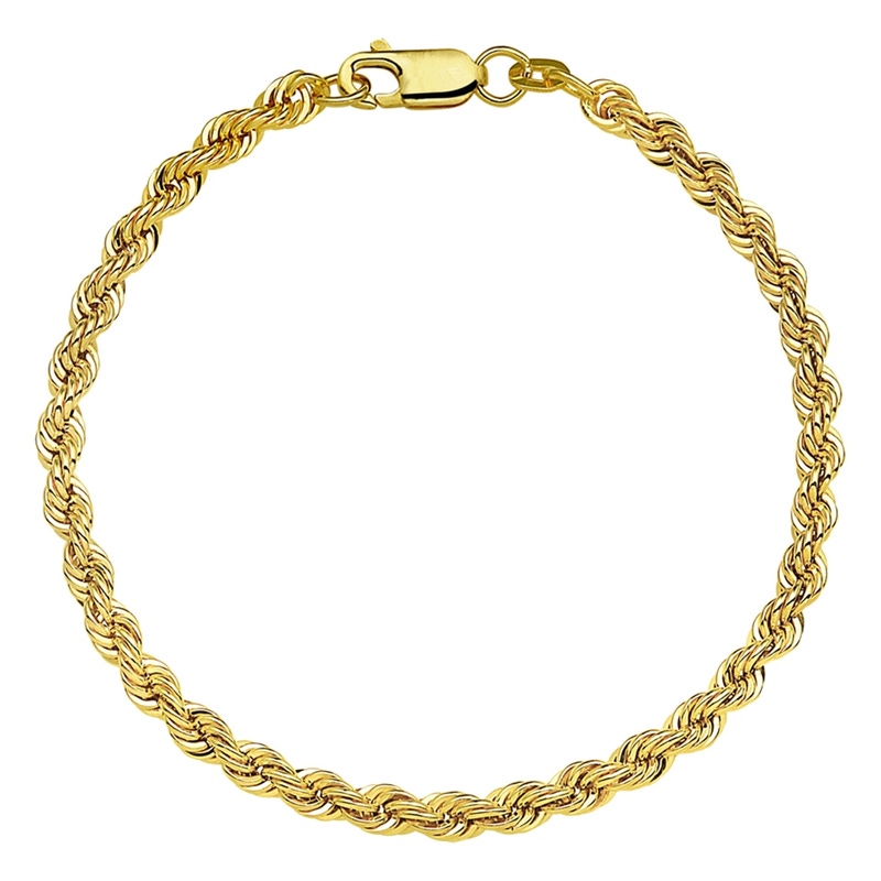 Treasure Collection TC-24761 14 karaat gouden armband koord schakels 3,9 mm