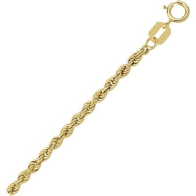 koord 20 mm 14K geelgoud