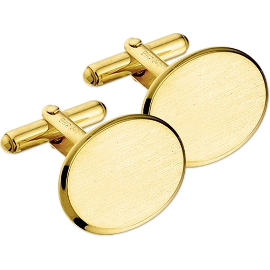 Treasure Collection TC-23318 14 karaat geelgouden manchetknopen gediamanteerd