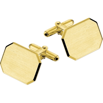 manchetknopen polimat gediamanteerd 14K geelgoud