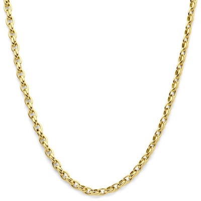 collier 50 mm 45 cm 14K geelgoud