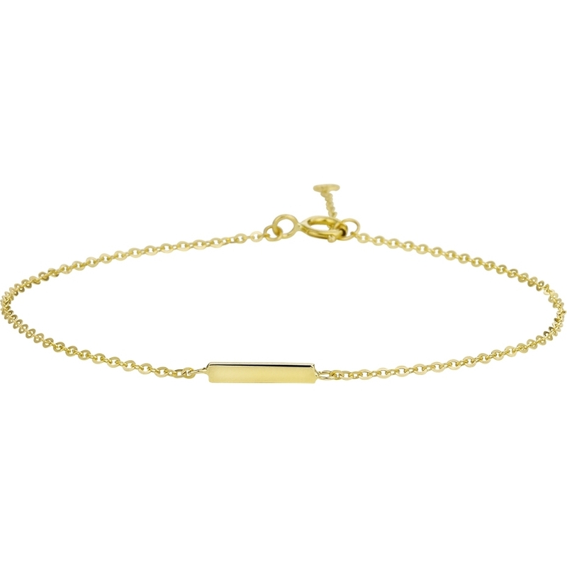 Treasure Collection TC-43416 Gouden armband balkje