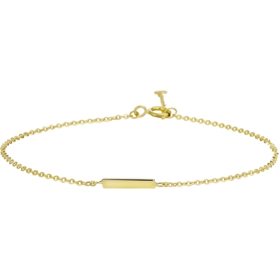 Treasure Collection TC-43416 Gouden armband balkje