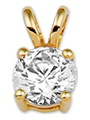 Treasure Collection TC-42918 Gouden hanger zirkonia