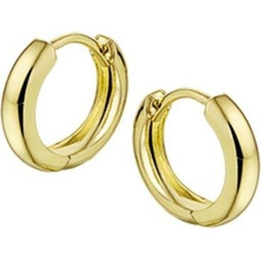 klapoorringen bol 14K geelgoud