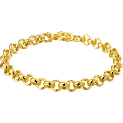 The House Of Jewels THOJ0770 14k gouden jasseron schakelarmband 7,5 mm