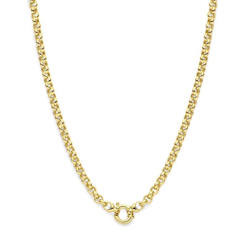 The House Of Jewels THOJ0766 14 karaat gouden jasseron collier 5,5 mm