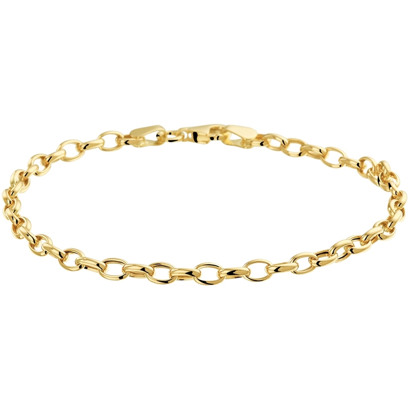 The House Of Jewels THOJ2497 14 karaat gouden armband met anker schakel 18,5 cm