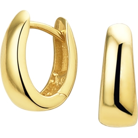 Treasure Collection TC-46528 14 karaat gouden klapcreolen