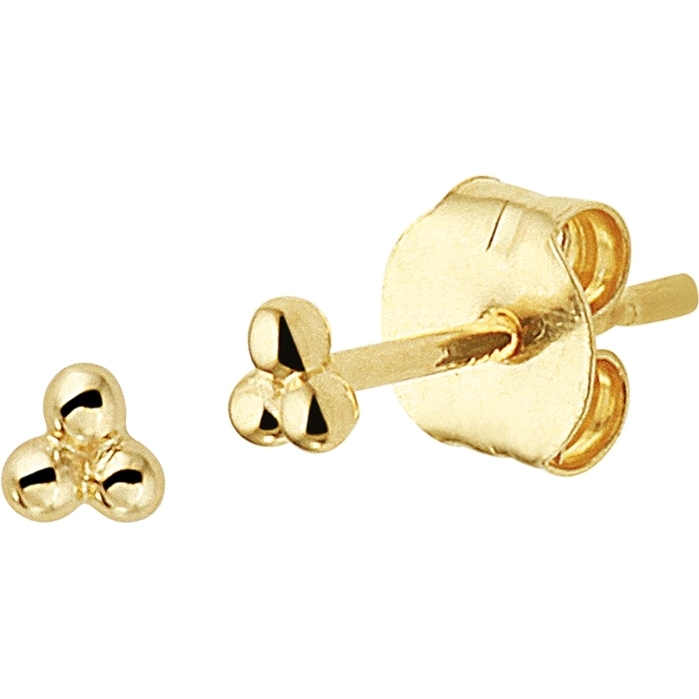 Treasure Collection TC-47829 14 karaat gouden oorknoppen bolletjes L292