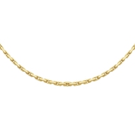 collier cardano 27 mm 45 cm 14K geelgoud