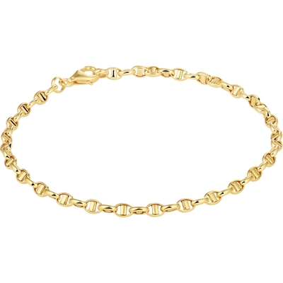 Treasure Collection TC-47729 14 karaat gouden schakelarmband 2,9 mm