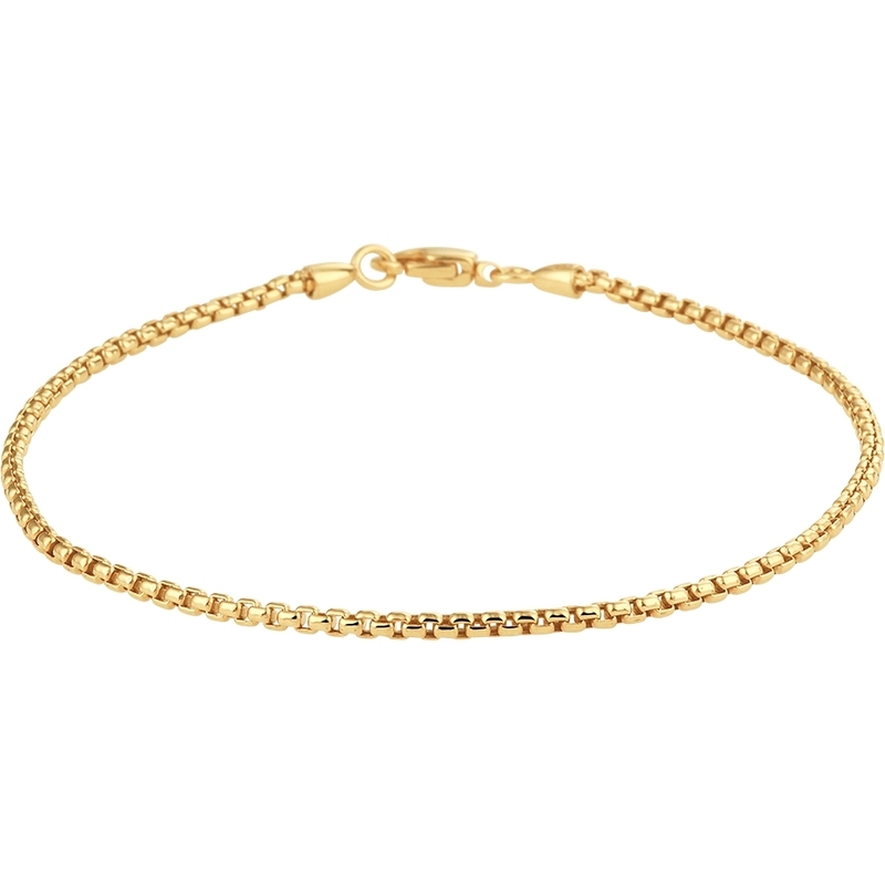 Treasure Collection TC-881814 14 karaat gouden schakelarmband venetiaans 18 cm